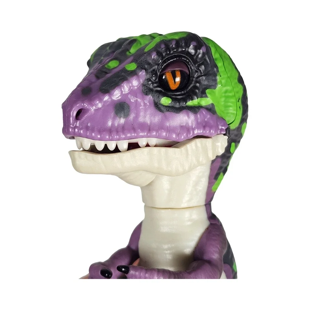 WowWee Fingerlings Untamed Raptor Purple‎ Green Interactive Dinosaur Toy 2018